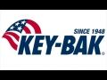 Key Bak Tradesman Key Retractor With Leather Pouch Kevlar Cord
