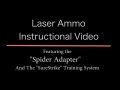Laser Ammo KWA M226 PTP  Recoil Enabled Airsoft Training Pistol w/ IR Laser, Spider Adapter, Large RETP-M226-IR