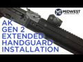 Midwest Industries AK Gen 2 Handguard Installation