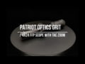 PATRIOT OPTICS GRIT 1-4x24 FFP Rifle Scope