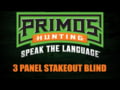 Primos Double Bull 3 Panel SurroundView Stakeout Blind - Mossy Oak New Bottomland