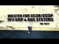 Recover Tactical Presents Holster for CC3H/CC3P 1911 Grip &amp; Rail Systems
