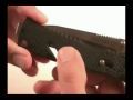 SOG Knives Trident Folder Tanto Satin Plain Blade TF-6 Video
