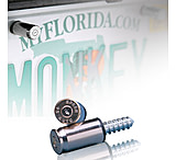 Image of 2 Monkey Trading .45 Caliber Bullet License Plate Bolts