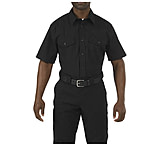 5.11 Tactical Stryke Class A PDU Short Sleeve Shirt, 2XL, Regular, Black, 71037ABR-019-2XL-R
