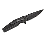 Image of Old Timer Smith &amp; Wesson SWAT Assisted Folding Knife 3 Drop Point Blade Black F2CC8881