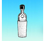 Image of Ace Glass Laboratory Glassware And Equipment Adapter 14/20 Septum Port 5110-13