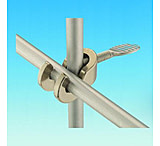 Image of Ace Glass Laboratory Glassware And Equipment Labjaws Hook Connector Ss 11086-01