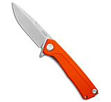 Image of Acta Non Verba Knives Z100 Liner Lock Knife Orange G-10 3.5 Stonewash 69DC441A