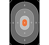 Image of Action Target B-27CO Repair Center Target 100 Per Case