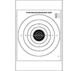 Image of Action Target B-8 25 Yard Timed And Rapid Fire Bullseye Target 100 Per Case