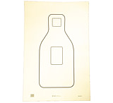 Image of Action Target FBI QIT-03 Qualification Target, Cream and Black, 23x35, 100 Per Box