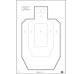 Image of Action Target IPSC Paper Practice Target, Pack of 100