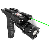 Image of ADE Advanced Optics HG03 Rifle Vertical Foregrip Grip Flashlight/Green Laser Combo Sight