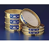 Image of VWR Testing Sieves, 8 Brass Frame, Stainless Steel Wire Cloth 1/4"BS8F Full Height