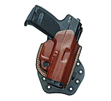 Image of Aker Leather 268a Flatside Xr19 Strapless Open Top OWB Paddle Holsters