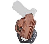 Image of Aker Leather Model 268A Flatsider Paddle XR19 Strapless Open Top Holsters, Left Hand