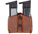 Aker Leather Model 616 Dual Magazine Carrier, .45cal, Double Stack, Tan, A616-TP-4