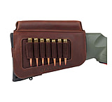 Image of Allen Westcliff Leather Buttstock Rifle Cartridge Carrier