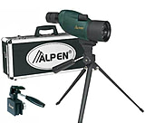 Image of Alpen 12-36x50 Spotting Scope Kit w/ Car Window Mount, Aluminum Travel Case, Tripod 722KIT