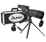 Image of Alpen 15-45x60mm Compact Spotting Scope w/ Case, Car Window Mount