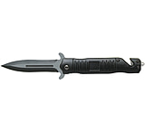 Image of American Buffalo Knife Abkt Black Stiletto Assisted Opener 3.5" Blade W/breaker