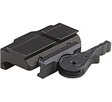 American Defense Manufacturing QD Mount w/ Standard Lever for the Aimpoint ACRO Micro Red Dot in Low Height, Black, AD-ACRO-L-STD