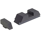 Ameriglo DEFOOR Tactical Sets for Glock 17,19,22,23,24,26,27,33,34,35,37,38,39, Gen 1-4, Serrated Front Flat Rear, GT-504