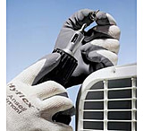 Image of Ansell Healthcare HyFlex Foam Gloves, Ansell 205674 Black Gloves With Gray Liner, Pack of 12