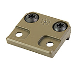 Arisaka Defense Side Light Mount, For SureFire Scout Light Weapon Lights, Fits MLOK, Anodized Finish, Flat Dark Earth SSM-M-FDE