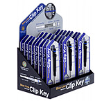Image of ASP Blue Line Handcuff Key 24 Piece Display