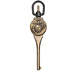 Image of ASP G1 Logo Handcuff Key - Antique Brass - Custom Must Provide Logo