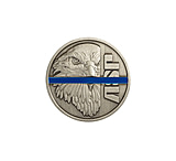 Image of ASP Blue Line Challenge Coin E2E79F94