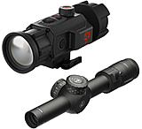 Image of ATN TICO 6 1x50mm Thermal Clip On and Leupold Mark 4HD 1-4.5x24 Rifle Scope HPR-1
