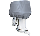 Image of Attwood Marine Road Ready Cotton Heavy-Duty Canvas Cover f/Outboard Motor Hood up to 25HP