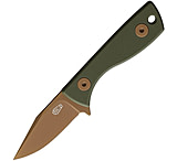Image of Auxiliary Manufacturing Runt Deadhead Fixed Blade AUX011GRN