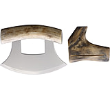 Image of B Merry Caribou Antler Polished 5.75in Ulu Knife