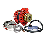 Image of Balmar Alternator 3.15" Dual Foot Saddle Dual V Pulley Regulator &amp; Temp Sensor