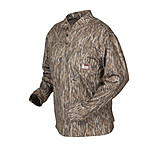 Image of Banded Tec Fleece Henley Shirt - Men's