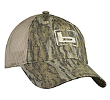 Image of Banded Trucker Cap /Brown Mesh w/ b Logo