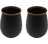Image of Barebones Charcoal Enamel Tumbler Set