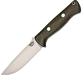 Image of Bark River Bravo 1 LT Green Canvas Fixed Blade Knife