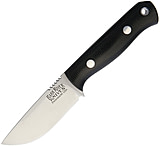 Image of Bark River Bravo Micro Black Canvas Fixed Blade Knife