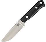 Image of Bark River Bravo Necker II Black Canvas Fixed Blade Knife