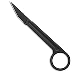 Image of Bastinelli Creations Bastinelli Picoeur Fighting Scalpel Fixed Blade 1.5 Black 31015A26