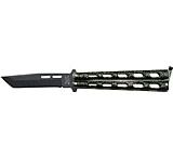 Image of Bear &amp; Son Cutlery Bear &amp; Son Butterfly Knife 3.58" Silver Vein Tanto