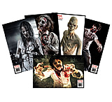 Image of BenchMaster Zombie Shooting Targets, 5 Different Designs, 25 pcs