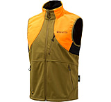 Image of Beretta Men's Soft Shell Flece Vest X-large Lgt Brown/orange