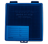 Image of Berrys 69874 1 Ammo Box 9mm Luger,38 ACP 1rd Blue Lid W/Black Bottom