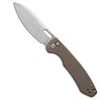 Image of Bestech Knives Bestech Firebird Button Lock Knife Tan G-10 3.5 Satin 204C1B52